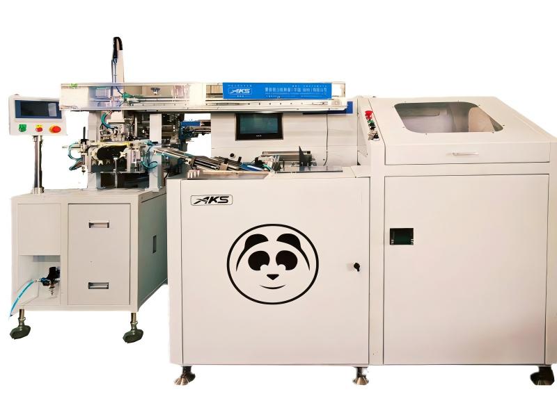 Toothbrush automatic feeding hot stamping tufting trimming polishing integrated machine
