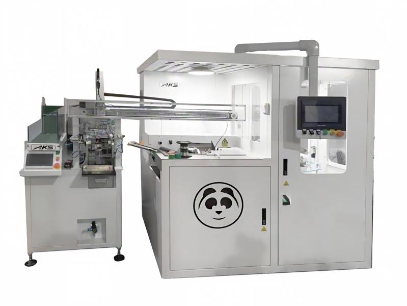 Toothbrush automatic feeding tufting trimming polishing integrated machine